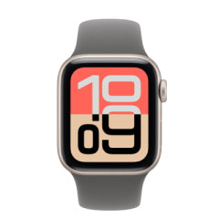 Apple Watch SE3 40mm GPSモデル MEHV4J/A+MAXG4FE/A A3324【スターライトアルミニウムケース/ストーングレイスポーツバンド(M/L)】