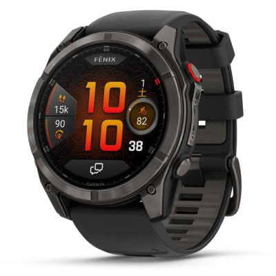 イオシス｜Garmin fenix 8 Pro Sapphire AMOLED 51mm Ti Carbon Gray DLC/Black 010-03199-21
