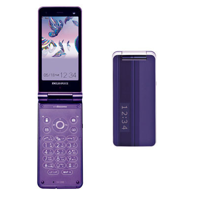 けん　docomo パープル携帯電話本体 docomo PRIME series SH-08B フローレンスパープル|中古ガラケー格安