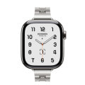 Apple Watch Hermes Series11 42mm GPS+Cellularモデル MF9P4J/A+MXJV3FE/A A3335【シルバーチタニウムケース/(サティネ)グランHファン・シンプルトゥールブレスレット】