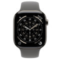 【ネットワーク利用制限▲】SoftBank Apple Watch Series11 46mm GPS+Cellularモデル MFCW4J/A A3337【ナチュラルチタニウムケース/ストーングレイスポーツバンド(S/M)】