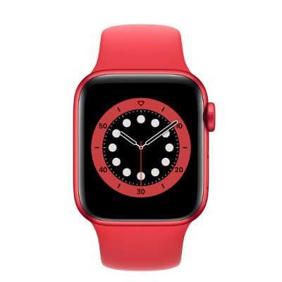 イオシス｜Apple Watch Series6 40mm GPS+Cellularモデル M06R3ZP/A A2375【(PRODUCT)REDアルミニウムケース/(PRODUCT)REDスポーツバンド】