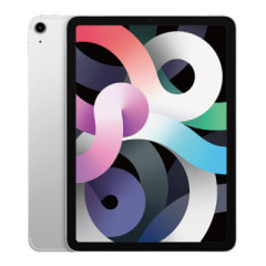 【SIMロック解除済】【第4世代】au iPad Air4 Wi-Fi+Cellular 64GB シルバー MYGX2J/A A2072