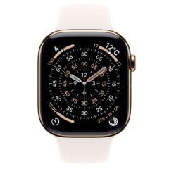 Apple Watch Series11 46mm GPS+Cellularモデル MFD64J/A A3337【ゴールドチタニウムケース/ライトブラッシュスポーツバンド(M/L)】