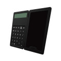 電卓付電子メモパッド ブラック HDMPAD50DBK