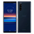 【ネットワーク利用制限－】【SIMロック解除済】au Xperia5 SOV41 Blue