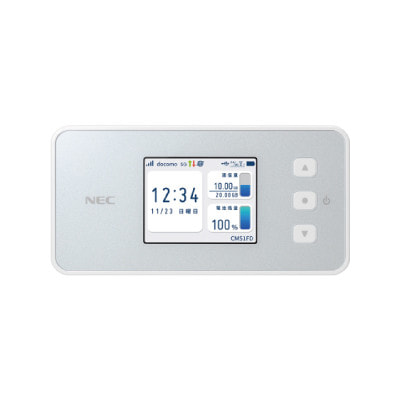 イオシス｜NEC Aterm CM51FD ホワイト 【docomo版】