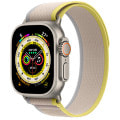 Apple Watch Ultra 49mm GPS+Cellularモデル MNHK3J/A A2684【チタニウムケース/イエロー ベージュトレイルループ(S/M)】