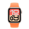 Apple Watch SE3 40mm GPSモデル MEHV4J/A+MHY64FE/A A3324【スターライトアルミニウムケース/クレメンタインスポーツバンド(S/M)】