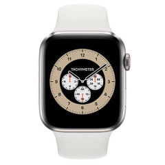 Apple Watch Edition Series6 44mm GPS+Cellularモデル M0H23J/A+MTPK2FE/A A2376【チタニウムケース/ホワイトスポーツバンド】