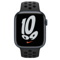 Apple Watch Nike Series7 45mm GPS+Cellularモデル MKL53J/A A2478【ミッドナイトアルミニウムケース/アンスラサイト ブラックNikeスポーツバンド】