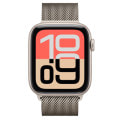 Apple Watch SE3 44mm GPSモデル MEP04J/A+MGJ34FE/A A3325【スターライトアルミニウムケース/ナチュラルミラネーゼループ(M/L)】