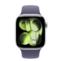 【ネットワーク利用制限▲】SoftBank Apple Watch Series11 42mm GPS+Cellularモデル MF8H4J/A A3335【シルバーアルミニウムケース/パープルフォグスポーツバンド】