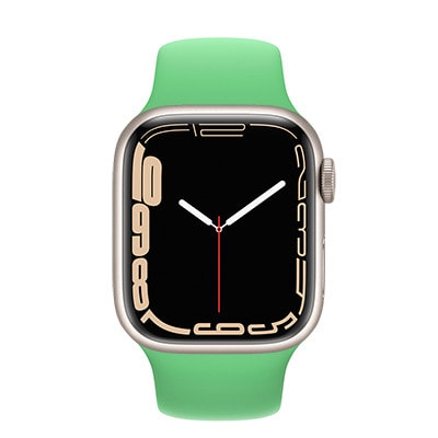 Apple Watch Series 7/GPS/41mm/A2473/スターライト〈MKNE3J/A〉 Apple 
