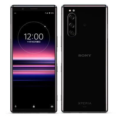 イオシス｜【ネットワーク利用制限－】【SIMロック解除済】au Xperia5 SOV41 Black