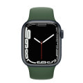 Apple Watch Series7 41mm GPSモデル MKND3J/A+MKU73FE/A A2473【ミッドナイトアルミニウムケース/クローバースポーツバンド】