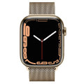 【ネットワーク利用制限▲】SoftBank Apple Watch Series7 45mm GPS+Cellularモデル MKJY3J/A A2478【ゴールドステンレススチールケース/ゴールドミラネーゼループ】