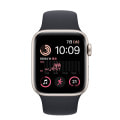 【第2世代】Apple Watch SE 40mm GPSモデル MNL73J/A+MKU83FE/A A2722【スターライトアルミニウムケース/ミッドナイトスポーツバンド】