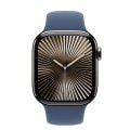 Apple Watch Series10 42mm GPS+Cellularモデル MX0J3J/A+MXLE3FE/A A3001【ナチュラルチタニウムケース/デニムスポーツバンド】