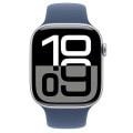 Apple Watch Series10 46mm GPSモデル MWWL3J/A A2999【シルバーアルミニウムケース/デニムスポーツバンド】