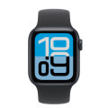 Apple Watch SE3 40mm GPSモデル MEHX4J/A+MC1F4FE/A A3324【ミッドナイトアルミニウムケース/ブラックソロループ(サイズ9)】