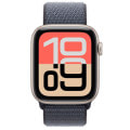 Apple Watch SE3 44mm GPSモデル MEP04J/A+MFFH4FE/A A3325【スターライトアルミニウムケース/アンカーブルースポーツループ】