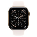 Apple Watch Series11 46mm GPS+Cellularモデル MFD54J/A A3337【ゴールドチタニウムケース/ライトブッシュスポーツバンド(S/M)】