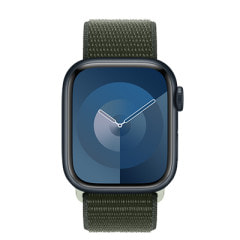 Apple Watch Series9 41mm GPSモデル MR9L3J/A+MT573FE/A A2978【ミッドナイトアルミニウムケース/サイプレススポーツループ】