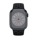 Apple Watch Series8 41mm GPSモデル MNPC3J/A+MPGN3FE/A A2770【ミッドナイトアルミニウムケース/ブラック ブラックNikeスポーツバンド】