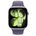 Apple Watch Series11 46mm GPS+Cellularモデル MFCR4J/A A3337【シルバーアルミニウムケース/パープルフォグスポーツバンド(M/L)】