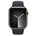 Apple Watch Series9 45mm GPS+Cellularモデル MRMV3J/A A2984【グラファイトステンレススチールケース/ミッドナイトスポーツバンド】