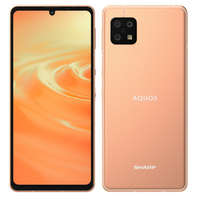 スマートフォン・携帯電話 SHARP AQUOS sense6s 未使用ライトカッパー