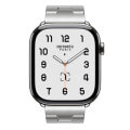 Apple Watch Hermes Series11 46mm GPS+Cellularモデル MFC64J/A+MXJX3FE/A A3337【シルバーチタニウムケース/(サティネ)グランH・シンプルトゥール】