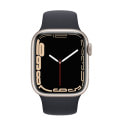Apple Watch Series7 41mm GPSモデル MKNE3J/A+MKU83FE/A A2473【スターライトアルミニウムケース/ミッドナイトスポーツバンド】