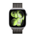Apple Watch Series11 42mm GPSモデル MEW34J/A+MGJ14FE/A A3331【シルバーアルミニウムケース/スレートミラネーゼループ】