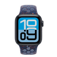 Apple Watch SE3 40mm GPSモデル MEHX4J/A+MGA84FE/A A3324【ミッドナイトアルミニウムケース/ブルーリボンNikeスポーツバンド 】