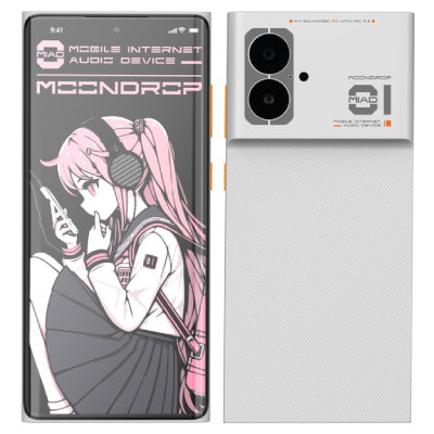 値下げ不可 水月雨 MOONDROP MIAD01 MD-PH-001 極美品 MOONDROP MIAD01 MD-PH-001 スペースシップグレイ 【国内版SIMフリー