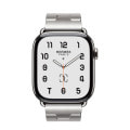 Apple Watch Hermes Series11 46mm GPS+Cellularモデル MFC64J/A+MXJY3FE/A A3337【シルバーチタニウムケース/(サティネ)グランH・シンプルトゥールブレスレット(L)】