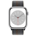 Apple Watch Series8 45mm GPSモデル MP6T3J/A+MPLA3FE/A A2771【シルバーアルミニウムケース/ミッドナイトスポーツループ】