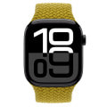 Apple Watch Series10 46mm GPSモデル MWX13J/A+MY443FE/A A2999【ジェットブラックアルミニウムケース/シャルトリューズブレイデッドソロループ(サイズ7)】