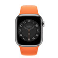 Apple Watch Hermes Series8 41mm GPS+Cellularモデル MNN13J/A A2773【シルバーステンレススチールケース/Hermesスポーツバンド】