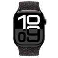 Apple Watch Series10 46mm GPSモデル MWWQ3ZP/A+MMWQ3FE/A A2999【ジェットブラックアルミニウムケース/Black Unityブレイデッドソロループ(サイズ9)】