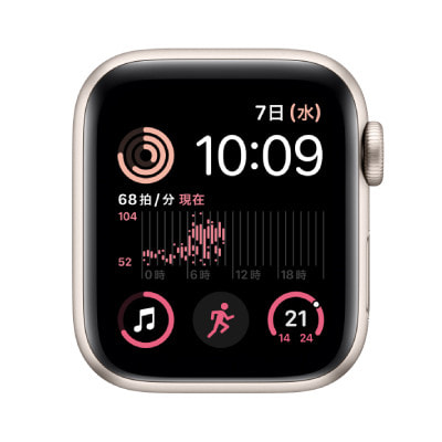 バンド無し】【第2世代】Apple Watch SE 40mm GPSモデル MXEF3J/A