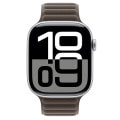 Apple Watch Series10 46mm GPSモデル MWX03J/A+MXWW3FE/A A2999【シルバーアルミニウムケース/ダークトープマグネティックリンク】