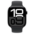 Apple Watch Series10 46mm GPS+Cellularモデル MX133J/A+MYA73FE/A A3003【ジェットブラックアルミニウムケース/ブラックソロループ(サイズ3)】