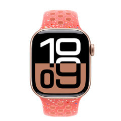 Apple Watch Series10 42mm GPSモデル MWWY3J/A+MUUX3FE/A A2997【ローズゴールドアルミニウムケース/マジックエンバーNikeスポーツバンド(S/M)】