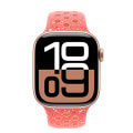 Apple Watch Series10 42mm GPSモデル MWWY3J/A+MUUX3FE/A A2997【ローズゴールドアルミニウムケース/マジックエンバーNikeスポーツバンド(S/M)】