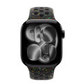 Apple Watch Series11 42mm GPSモデル MEW04J/A+MGAE4FE/A A3331【ジェットブラックアルミニウムケース/ミッドナイトブラックNikeスポーツバンド(S/M)】