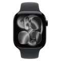 Apple Watch Series11 46mm GPSモデル MEW84J/A+MYAA3FE/A A3333【ジェットブラックアルミニウムケース/ブラックソロループ(サイズ5)】