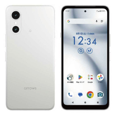 最新機種 新品未使用　arrows We3 F-52G SIMフリー　スマホ　黒 arrows We3 F-52G ホワイト 【RAM4GB/ROM64GB/docomo版 SIMフリー